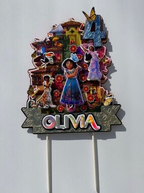 ENCANTO CAKE TOPPER 3D l PERSONALIZED ASSEMBLED